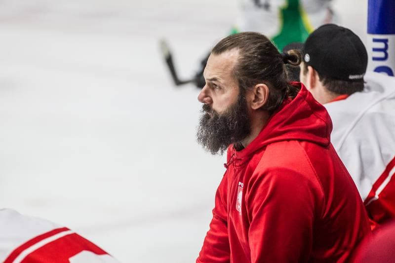 Ice Hockey. Sparing. Reprezentacja Polski - JKH GKS Jastrzebie. 22.08.2021