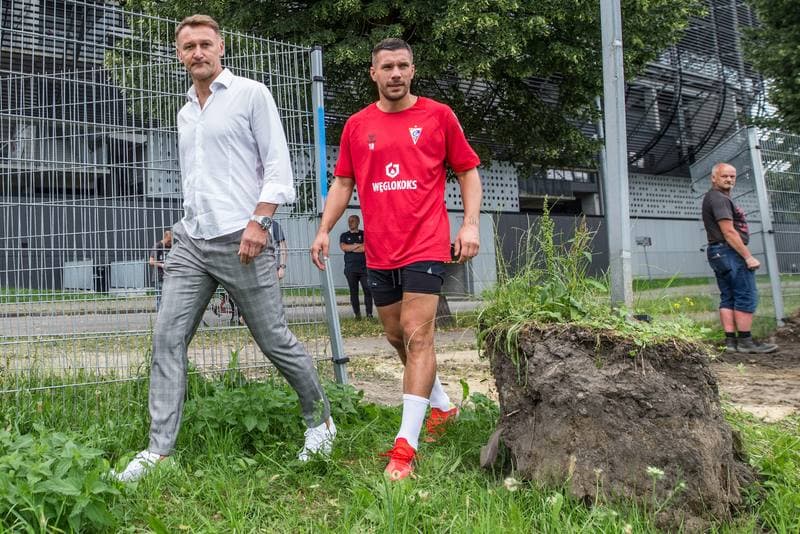 Football. Gornik Zabrze. Training. 09.07.2021