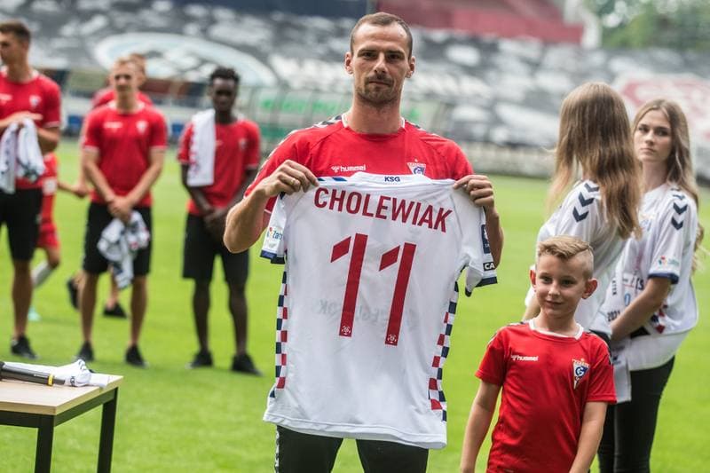 Football. Gornik Zabrze. Team Presentation. 17.07.2021