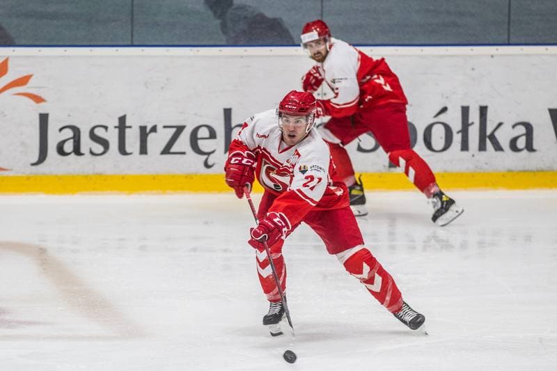 Ice Hockey. Sparing. Reprezentacja Polski - Re-Plast Unia Oswiecim. 20.08.2021