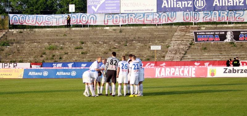 Football. I liga. Gornik Zabrze - Warta Poznan. 26.05.2010