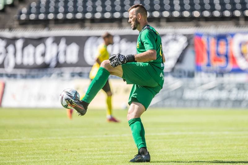 Football. Sparing. GKS 1962 Jastrzebie - Piast Gliwice. 10.07.2021