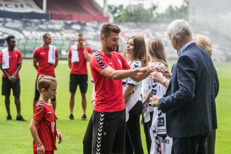 Football. Gornik Zabrze. Team Presentation. 17.07.2021