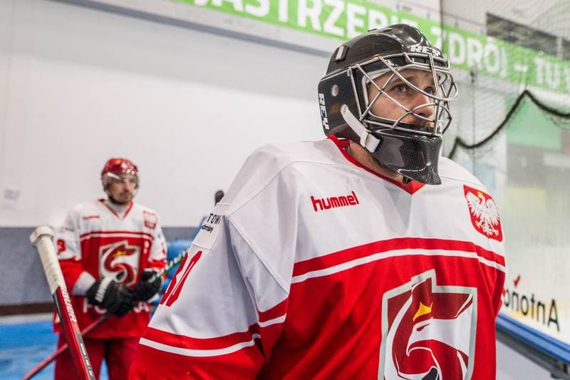 Ice Hockey. Sparing. Reprezentacja Polski - JKH GKS Jastrzebie. 22.08.2021