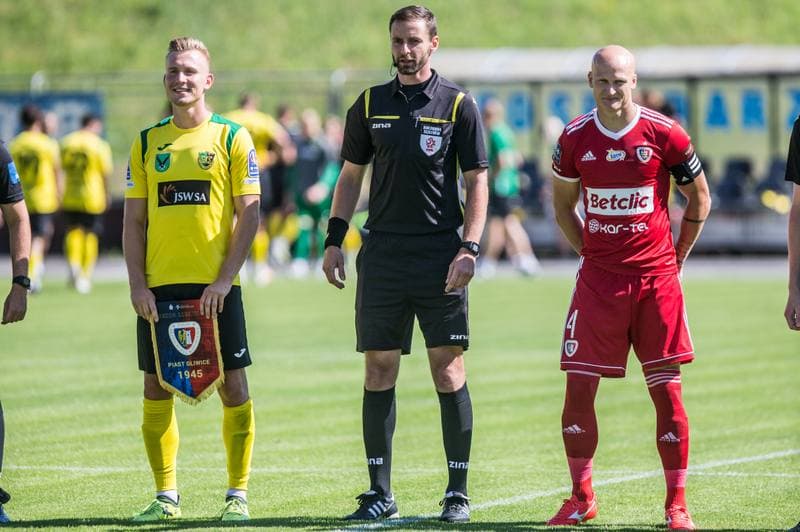 Football. Sparing. GKS 1962 Jastrzebie - Piast Gliwice. 10.07.2021