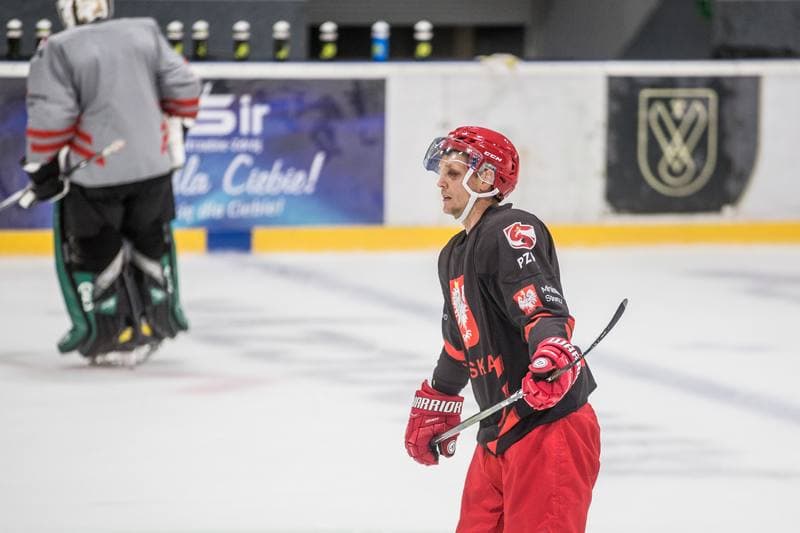 Ice Hockey. Poland national team. Training. 19.08.2021