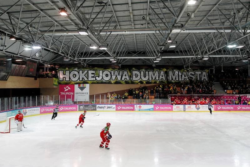 Ice Hockey. Tauron Hokej Liga. Tauron KH GKS Katowice - Zaglebie Sosnowiec. 27.01.2019