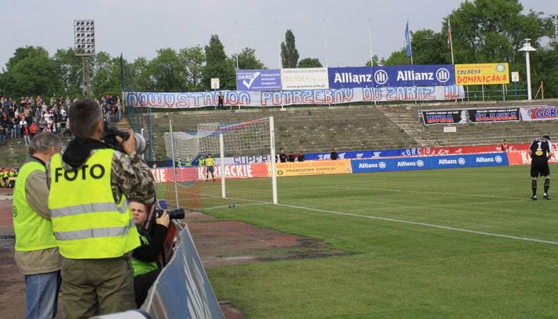 Football. I liga. Gornik Zabrze - Warta Poznan. 26.05.2010