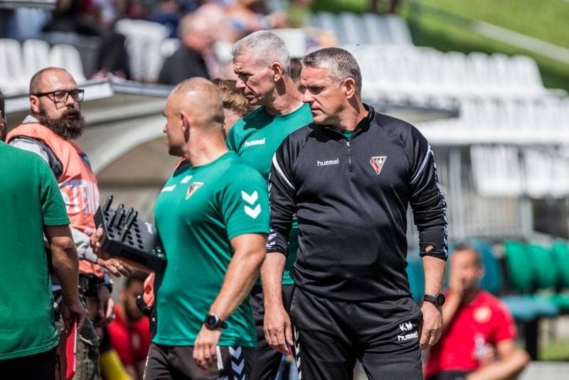 Football. Fortuna I Liga. Zaglebie Sosnowiec - Widzew Lodz. 08.08.2021