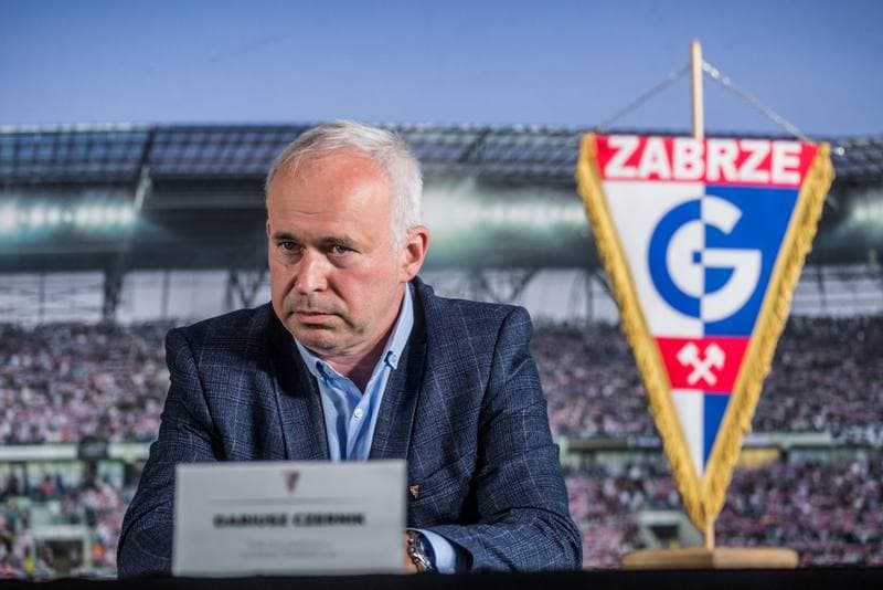 Football. Gornik Zabrze. Press Conference. 08.07.2021