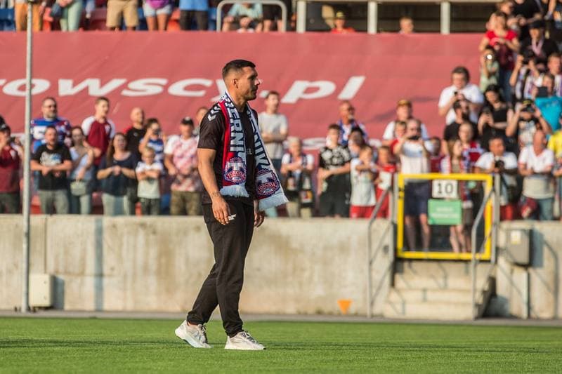 Football. Gornik Zabrze. Press Conference. 08.07.2021