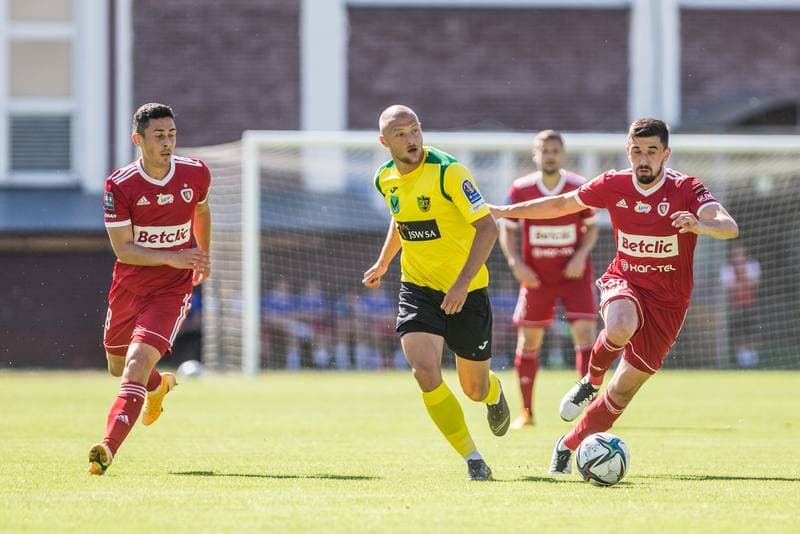 Football. Sparing. GKS 1962 Jastrzebie - Piast Gliwice. 10.07.2021