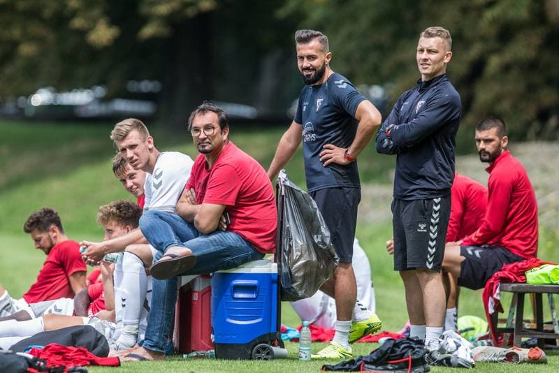 Football. Sparing. Gornik Zabrze - Puszcza Niepolomice. 03.07.2021