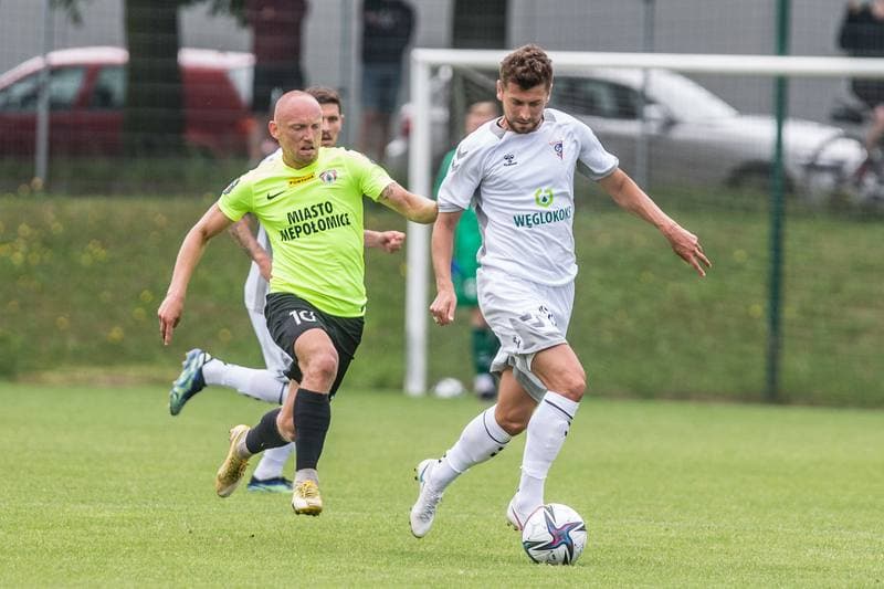 Football. Sparing. Gornik Zabrze - Puszcza Niepolomice. 03.07.2021