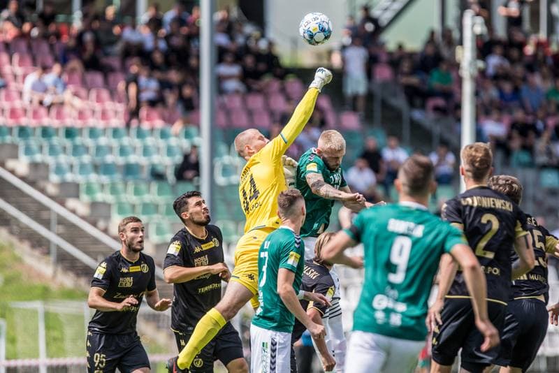 Football. Fortuna I Liga. Zaglebie Sosnowiec - Widzew Lodz. 08.08.2021