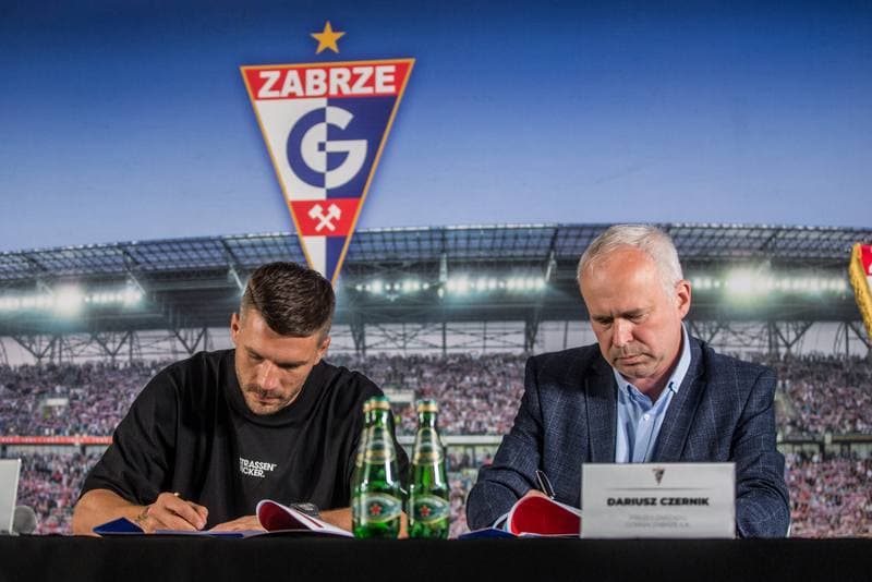 Football. Gornik Zabrze. Press Conference. 08.07.2021