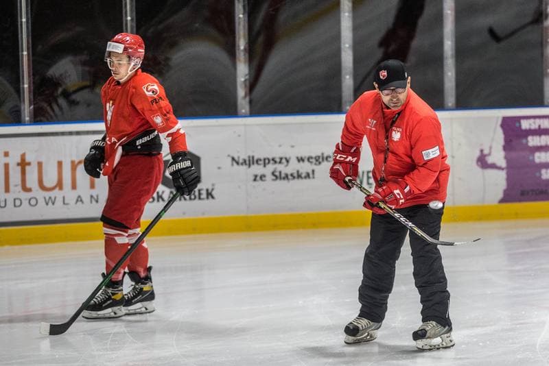 Ice Hockey. Poland national team. Training. 19.07.2021