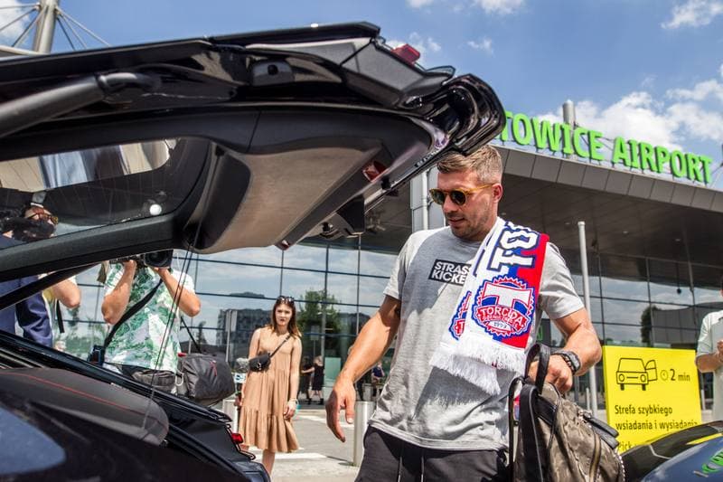 Football. Gornik Zabrze. Press Conference. 07.07.2021