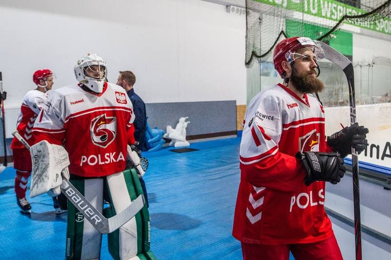 Ice Hockey. Sparing. Reprezentacja Polski - Re-Plast Unia Oswiecim. 20.08.2021