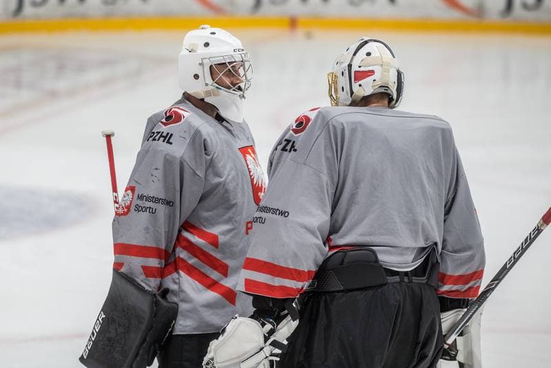 Ice Hockey. Poland national team. Training. 19.08.2021