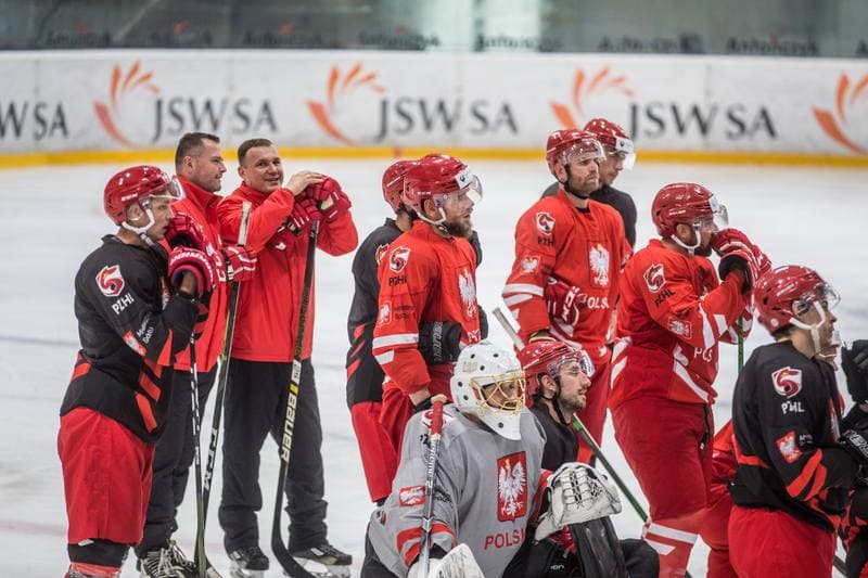 Ice Hockey. Poland national team. Training. 19.08.2021