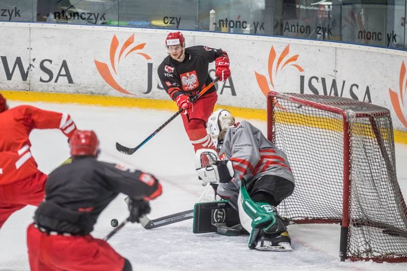 Ice Hockey. Poland national team. Training. 19.08.2021