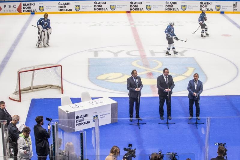 Ice Hockey. Polish Ice Hockey Federation. Press Conference. 03.09.2021