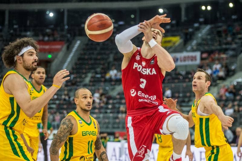Basketball. Friendly Match. Poland - Brazil. 23.06.2021