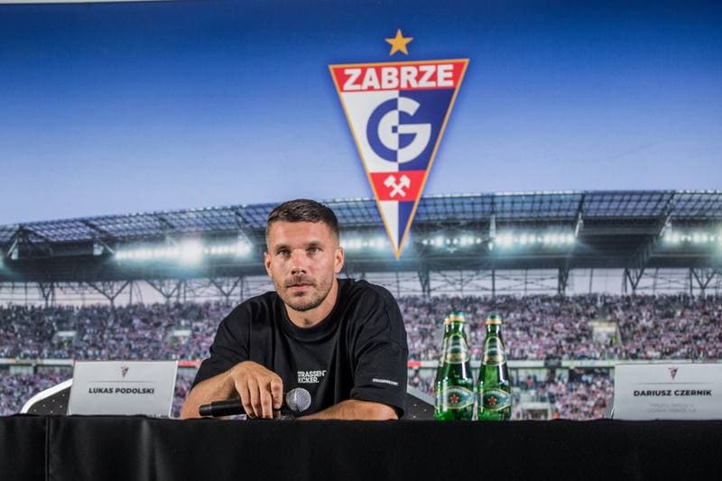 Football. Gornik Zabrze. Press Conference. 08.07.2021