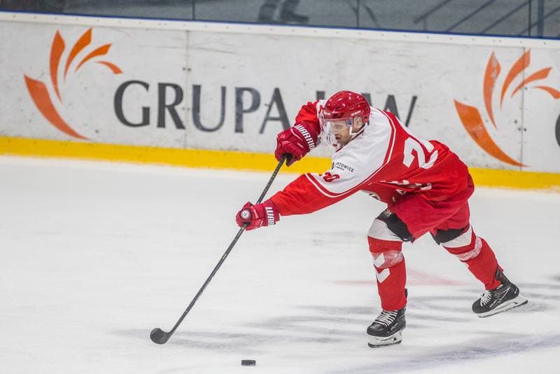 Ice Hockey. Sparing. Reprezentacja Polski - Re-Plast Unia Oswiecim. 20.08.2021