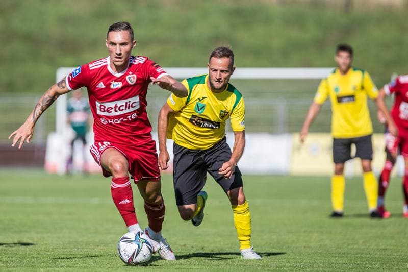 Football. Sparing. GKS 1962 Jastrzebie - Piast Gliwice. 10.07.2021