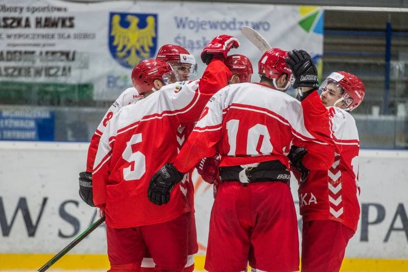 Ice Hockey. Sparing. Reprezentacja Polski - JKH GKS Jastrzebie. 22.08.2021
