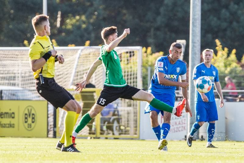 Football. III Liga. LKS Goczalkowice-Zdroj - Carina Gubin. 11.09.2021