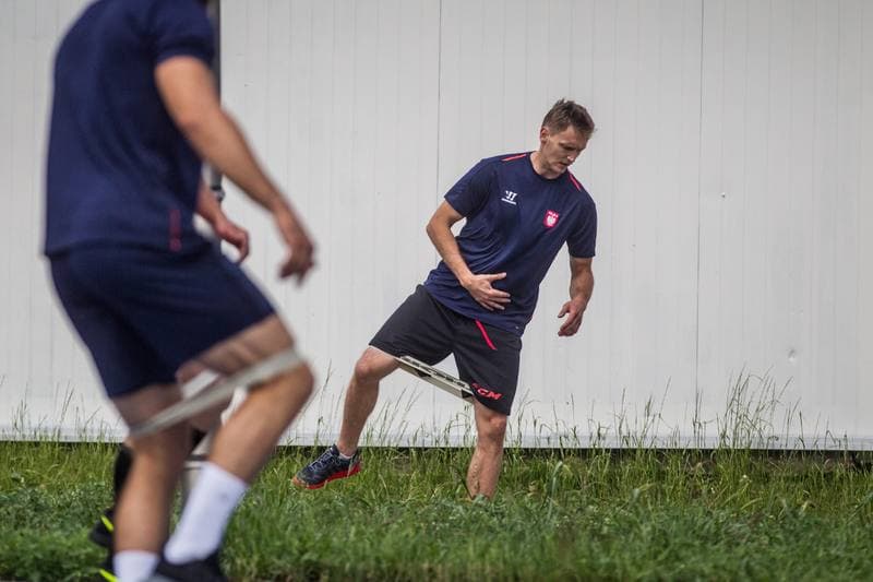 Ice Hockey. Poland national team. Training. 20.07.2021