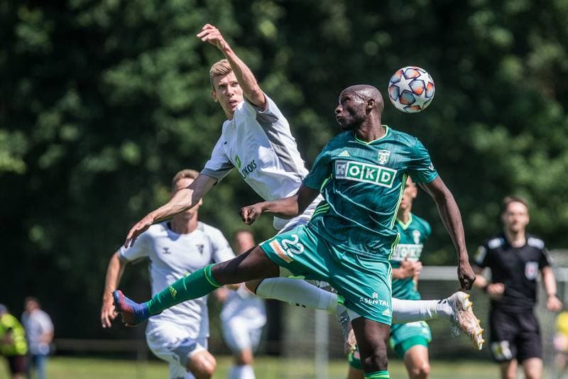 Football. Sparing. MFK Karvina - Gornik Zabrze. 30.06.2021