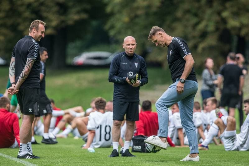Football. Sparing. Gornik Zabrze - Puszcza Niepolomice. 03.07.2021