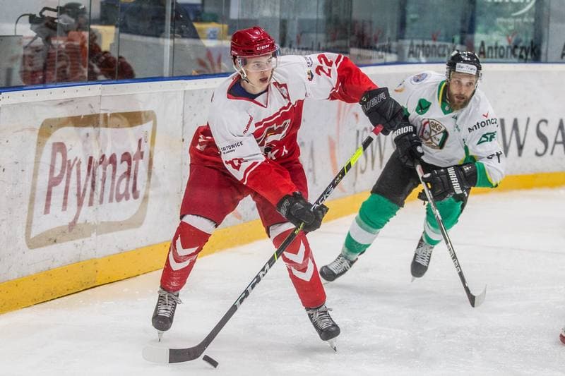 Ice Hockey. Sparing. Reprezentacja Polski - JKH GKS Jastrzebie. 22.08.2021