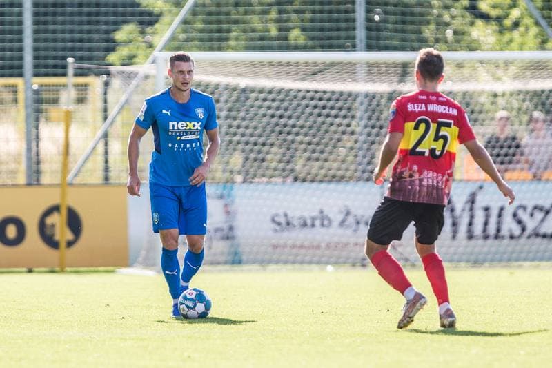 Football. III Liga. LKS Goczalkowice-Zdroj - Sleza Wroclaw. 07.08.2021