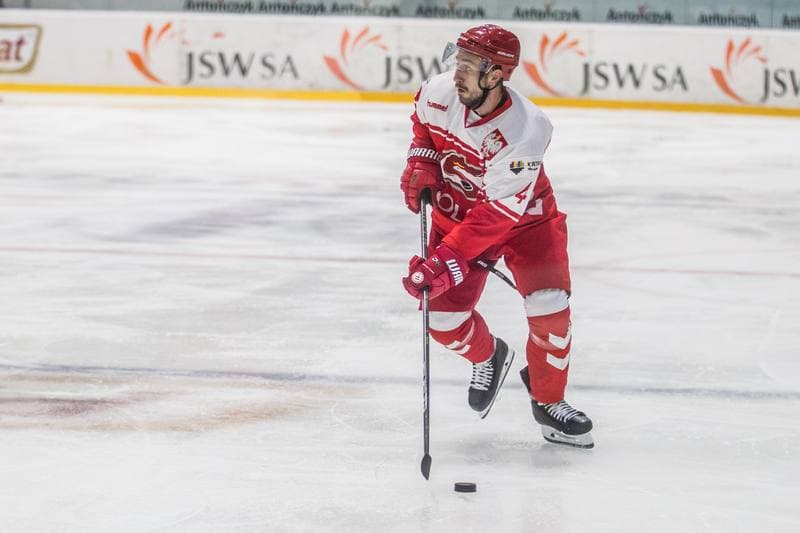 Ice Hockey. Sparing. Reprezentacja Polski - JKH GKS Jastrzebie. 22.08.2021