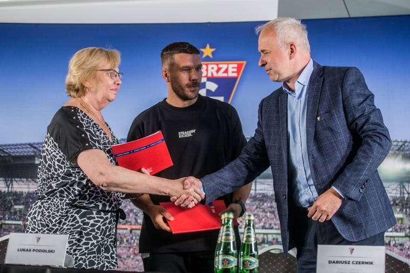 Football. Gornik Zabrze. Press Conference. 08.07.2021