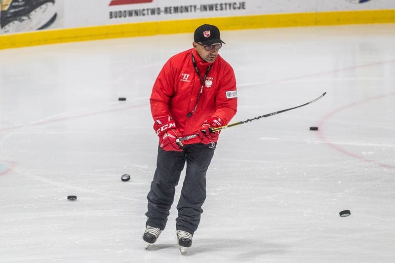 Ice Hockey. Poland national team. Training. 20.07.2021