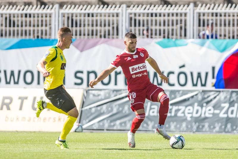 Football. Sparing. GKS 1962 Jastrzebie - Piast Gliwice. 10.07.2021