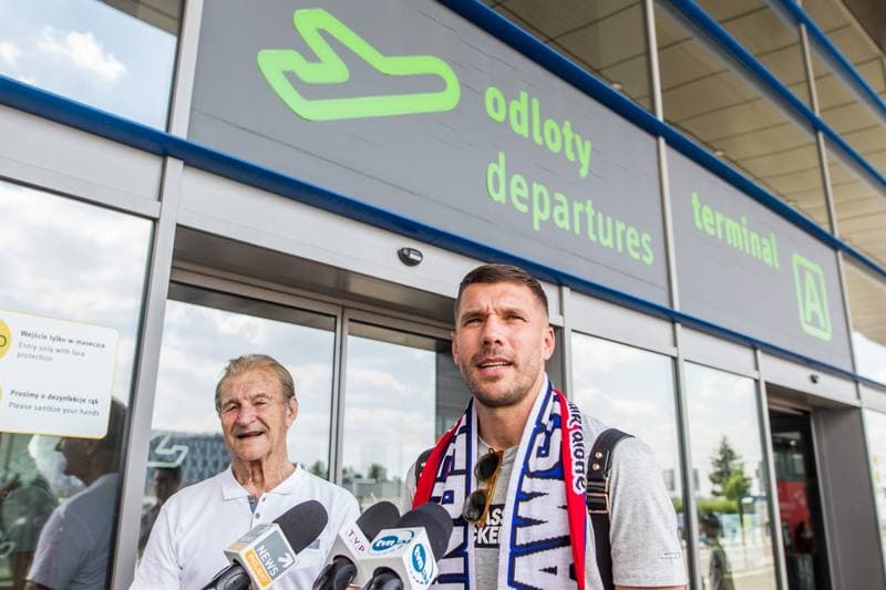 Football. Gornik Zabrze. Press Conference. 07.07.2021