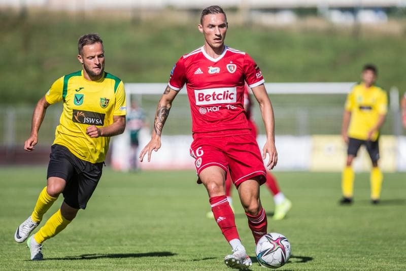Football. Sparing. GKS 1962 Jastrzebie - Piast Gliwice. 10.07.2021