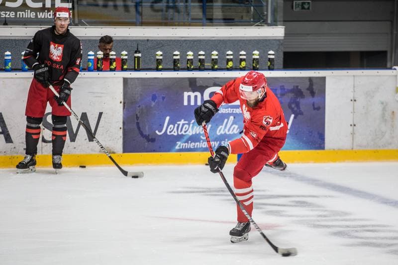 Ice Hockey. Poland national team. Training. 19.08.2021
