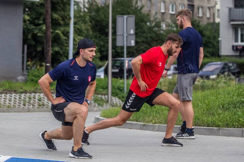 Ice Hockey. Poland national team. Training. 20.07.2021