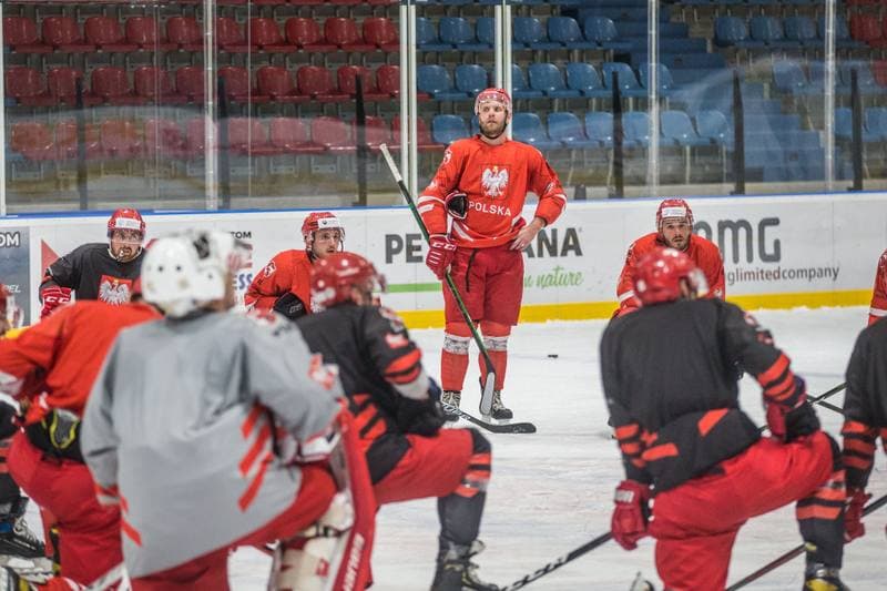 Ice Hockey. Poland national team. Training. 19.07.2021