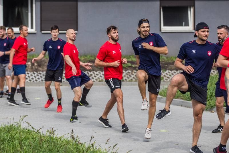 Ice Hockey. Poland national team. Training. 20.07.2021