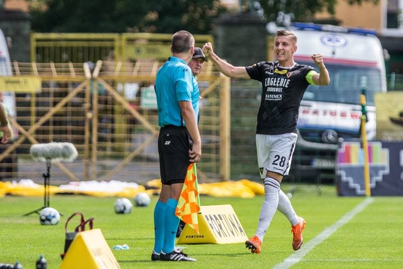Football. Fortuna I Liga. GKS Katowice - Zaglebie Sosnowiec. 22.08.2021