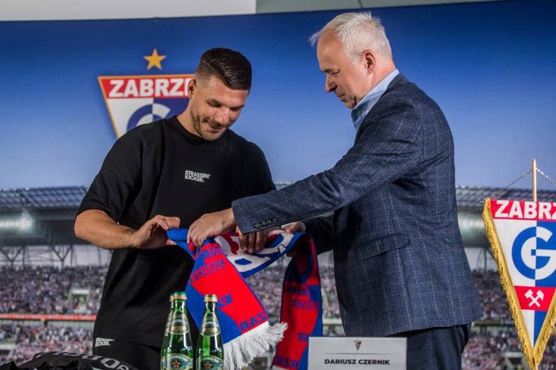 Football. Gornik Zabrze. Press Conference. 08.07.2021